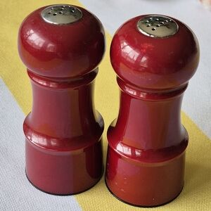 Trudeau Salt and Pepper Shakers. Gently Used. 4 Inches.